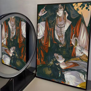 Bandai | Anime Heaven B-Blessing Tranh Sơn Dầu Bằng Số Hiện Đại Trang Trí Treo Tường Cho Phòng Khách Phòng Ngủ Không Cần Khung Trang Trí Nhà Quà Tặng