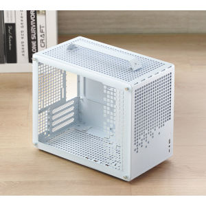 Removable Handle Side Panel Window Supports 240mm Water Cooling mATX PC Case