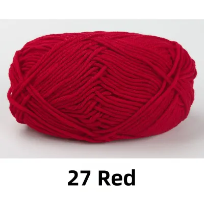 Soft Chunky Milk Cotton Yarn for Crochet and DIY
