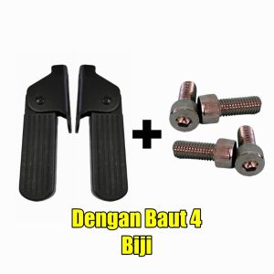 FOOTSTEP FRONT / PIJAKAN KAKI DEPAN UNIVERSAL SEPEDA LISTRIK 1 SET
