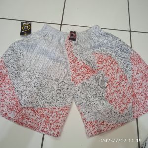 celana boxer kaos adem pria wanita