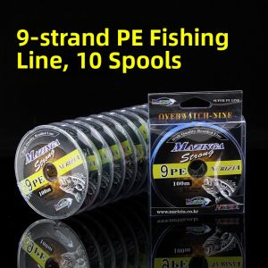 JUNXIANG | Braided Strong Fishing Main Line 100m