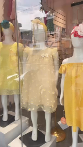 Đầm Xòe Công Chúa Tamiuy In Hoa Cúc Mùa Hè