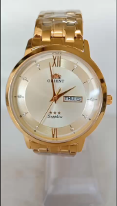Đồng hồ ORIENT Nam Chính hãng Side lớn 40mm .Vỏ Ma vàng .Máy quạt nhật.Kính đá saphia.Hàng mới 100%