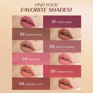 Hanasui Mattedorable Lip Cream Boba - Velvet Matte Finish Pigmented Long Lasting Double Moisturizing Dyshop22