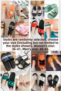 Summer Outdoor Womens Flip Flops Home Anti-Slip Beach Sandals Stylish Comfortable Breathable Slip-On Shoes for Young And Middle-Aged