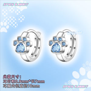 Unique Small Audience Design Dog Paw Ear Cuffs/Earrings Cute Versatile Female Ear Hoops Fashion Jewelry Accessories