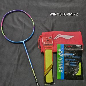 RAKET BADMINTON BULUTANGKIS GO 32LBS BONUS TAS GRIP SENAR FREE PEMASANGAN SENAR