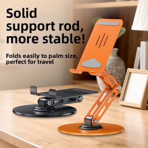 SENQIAOBU | Multi-functional Foldable Phone Stand with Height Adjustment for Live Streaming Gaming and Drawing