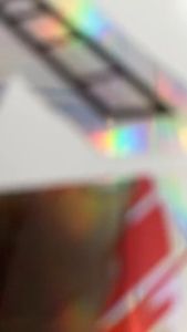 Stiker Hologram Topeng Anbu Naruto ukuran 8 cm