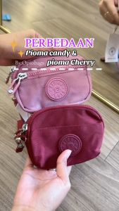 GROSIR OMYGOOSE DOMPET KARTU WANITA / DOMPET PIOMA / POUCH / DOMPET KOIN Pioma Cherry D0012
