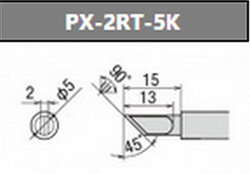 Japan Goot Origional Product Genuine Imported PX-201 Internal Heat Adjustable 70W Constant Temperature Control Electric Soldering Iron with Sheath