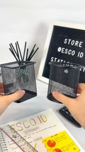 ESCO Tempat Pena / Desk Organizer / Desk Set / Stationery Holder / Pen Holder TMP
