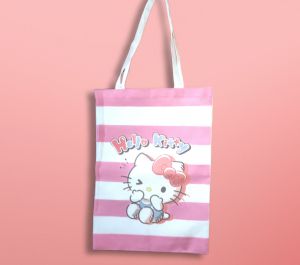 Tote bag helloKitty /tas belanja besar tas totebag wanita JN1311 tas jingjing cewek tas bahu