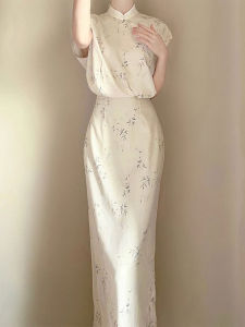 Exclusive High-end Design New Chinese Style Modified Cheongsam