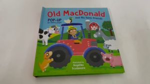 Old MacDonald & Farm Animals Pop Up Story Book for Kids Hardcover
