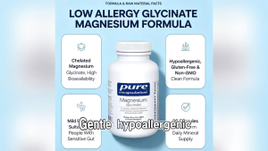 Pure Encapsulations Magnesium Glycinate | High Absorption Sleep Support Nerve & Muscle Relief