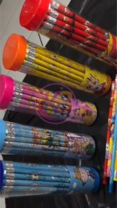 Pensil Tabung Karakter / Pensil Kepala Penghapus / Pensil HB Karakter Lucu & unik / Cocok untuk Jual Kembali / Keep Blessing