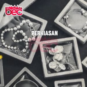 [BEC] Kotak Display Perhiasan PET Berkualitas | Jewelry Case Plastik Transparan | Kotak Anting Cincin Kalung Gelang Anti-Oksidasi & Anti Debu