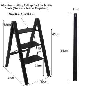 YSF | Foldable Anti-slip Multifunction Step Ladder