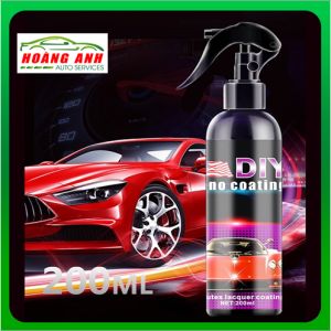 Chai Xịt Phủ NANO DIY 200ml Chống Nước Kính Phủ Bóng Sơn Xe Ô Tô