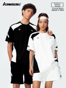 Kawasaki | Running and Badminton Breathable Loose T-Shirt Set