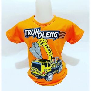 KAOS ANAK LAKI-LAKI TRUK OLENG USIA 1-10 TAHUN // BAJU ANAK COWOK