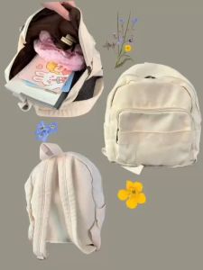 Onebear tas sekolah kecil korea style ransel wanita backpack mini tas canvas tas bahu wanita import korean style tas import tas ransel sekolah cewek