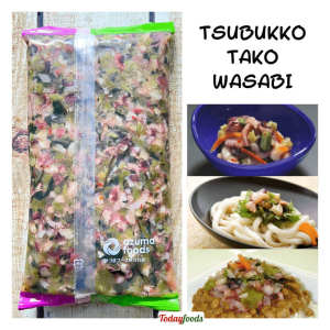 (Tsubukko Tako Wasabi) Bạch Tuộc Trộn Wasabi (Azuma Nhật Bản) 1KG (Đông lạnh)