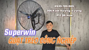 Quạt treo công nghiệp SUPERWIN - Cánh 60CM/ 65CM/ 75CM