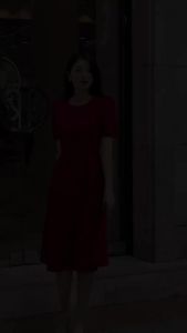 [DUY NHẤT 10-12.10-VOUCHER 40K]Đầm thiết kế BEMINE cổ tròn đính cúc dáng chữ A tay ngắn phù hợp đi làm đi dạo phố-MT10100