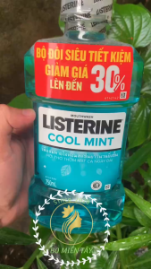 Combo Listerine Thái Lan 750ml + 750ml – Diệt Khuẩn 999% Hơi Thở Tự Tin