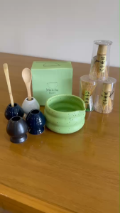 ที่วางแปรงมัทฉะ เซรามิก | ที่คว่ำแปรงชาเขียวญี่ปุ่น | Matcha Whisk Holder แท่นวางแปรงตีชา เซรามิกแท้