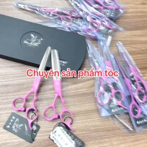 Kéo cắt tóc Chiến Binh hồng - Kéo cao cấp Nhật ShenShi 6.0 in