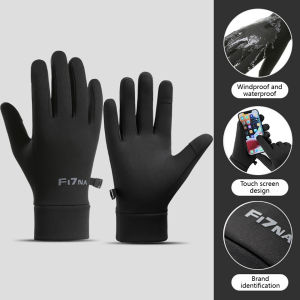 KoKossi Winter Thin Thermal Gloves Non-Slip Riding Warm Gloves Touch Screen Cold Weather Skiing Cycling Running For Men Women