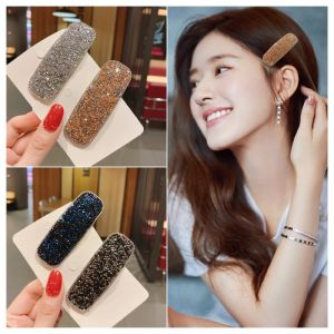 Japanese and Korean-Style Rhinestone Bangs Hair Clip
