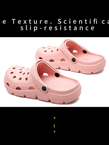 Vegapino Anti alip Slipper Women Beach Outdoor Home Lightweight Crocs Waterproof Summer Casual Selipar Perempuan 洞洞鞋 VY706