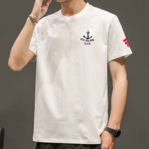 AKT | Cotton V-neck Loose Large-size Men T-shirt