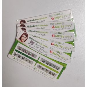 10packs/200pcs Dental Monoblock Mesh Base Mini Roth 022 345 Hook