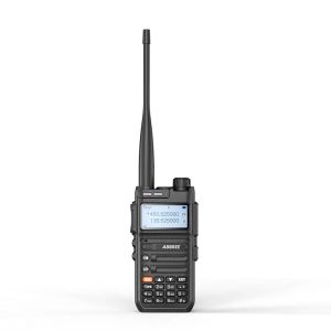 ABBREE AR-F5 136-520mhz full band Wireless copy frequency 10W Powerful Support usb charger Walkie Talkie 128 Channels CB Radio Transceiver 50km Long Range UV-5R UV-S9 PLUS Portable Radio