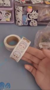 500Pcs/Roll Haikyu Hinata Shoyo Tetsurou kuroo Kozume Kenma Tobio Kageyama Oikawa Tooru Kei Tsukishima decorative stickers Anime Stickers kids Stationery gift