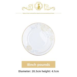 JINGDITAOCI | Stylish Elegant Tableware Set