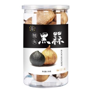 Ninthfall Fermented Black Garlic Head Single Head Non-Grade a Black Garlic Premium Quality Affordable from Shandong Jinxiang
