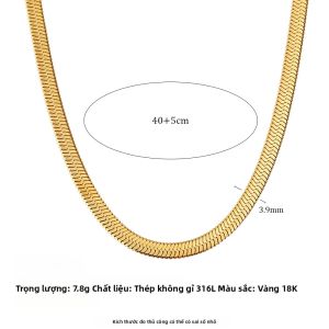 MamacitaSlay Hai Lớp Dây Chuyền Vòng Cổ 316L Thép Không Gỉ Đơn Giản Thanh Lịch Chống Thấm Nước Nữ Trang Sức Dự Tiệc Hình Học Xương Đòn Dây Chuyền
