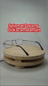Kacamata Baca Stainless Steel & Lensa Plus Free Gift