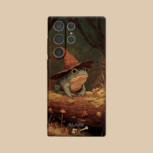 BILIBILI | Frog with Flowers For Samsung Galaxy S26 S25 S24 A56 A36 Phone Case Protection Cover for Women Girl Blank