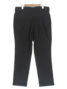 กางเกงขายาวทรงสลิมฟิตยืดหยุ่นสบายสำหรับเดินทาง กางเกงขายาวทรงเก้าส่วนสไตล์ทำงานแบบเรียบง่าย เอวยางยืด ทรงหลวม ฤดูร้อน 2025