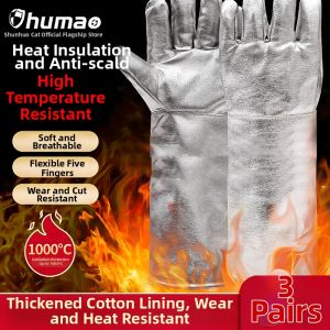 Heat-Resistant Insulated Fireproof Gloves
