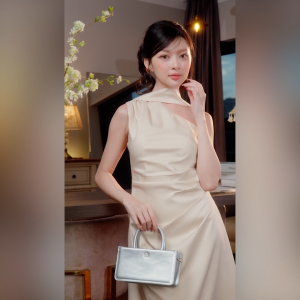 Túi Yuumy ( Thời trang nữ phối quai xách size 21 - Túi đeo chéo da Smooth YN288 )