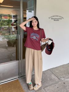 MASISI | High Hanging Workwear Pocket Three Quarter Linen Banana Pants